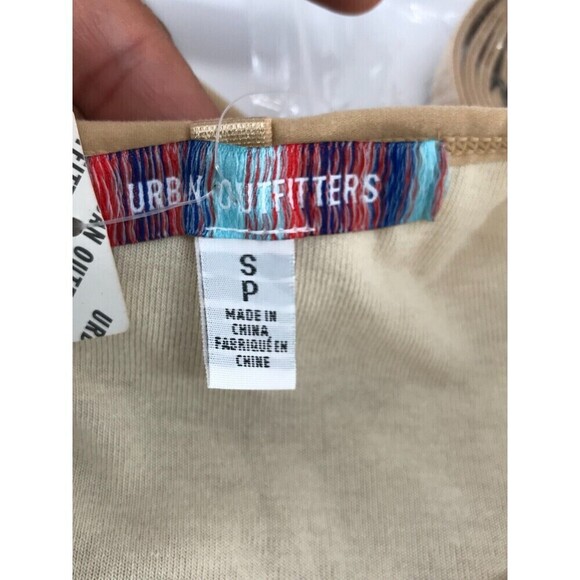 Urban Outfitters UO Bari‎ Strapless Corset Mini Dress Beige Size Small - Picture 8 of 13